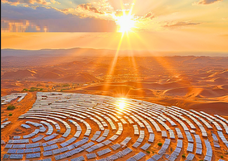 ¡CHINA LO HACE DE NUEVO! Presenta gigantesco proyecto de energía solar térmica en el desierto