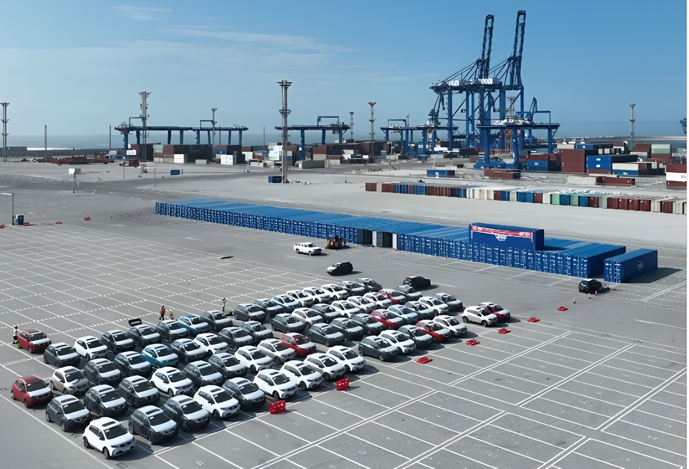 El Puerto de Chancay celebra su primera importación de vehículos en contenedores