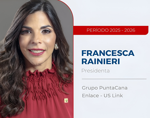 Francesca Rainieri se convierte en la primera mujer presidenta de Amchamdr período 2025-2026