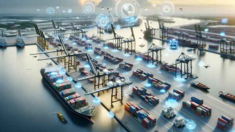Puertos inteligentes: la digitalización transforma la logística marítima