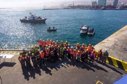 Simulacro en Puerto de Antofagasta refuerza coordinación ante emergencias