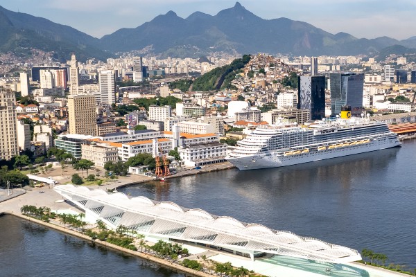 Comienza la temporada de cruceros 2025/2026 en el Puerto de Río de Janeiro