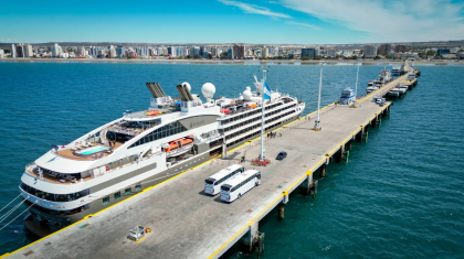 Argentina: Puerto Madryn recibe escala de crucero L’Austral
