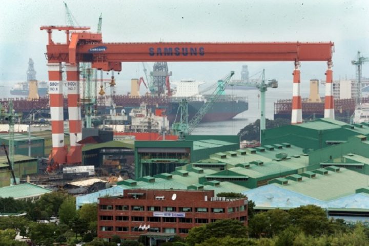 Samsung Heavy gana pedido de USD 1.380 millones para construir portacontenedores