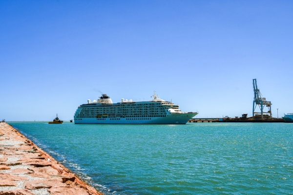 Crucero residencial de lujo hace visita de dos días a Townsville