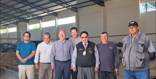 Realizan inspección de obras en el Puerto Sajonia