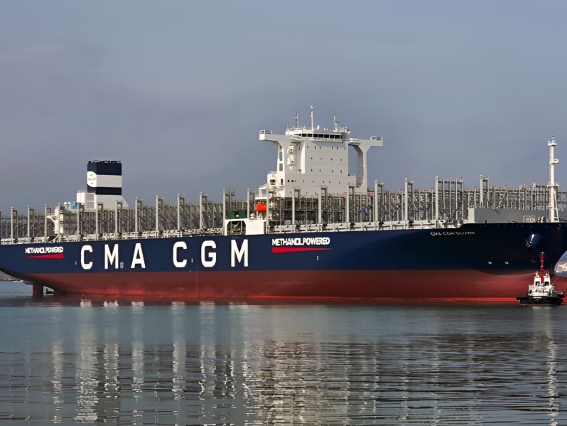 CMA CGM refuerza su capacidad en Sudamérica con la llegada de un nuevo buque de 13.136 TEUs