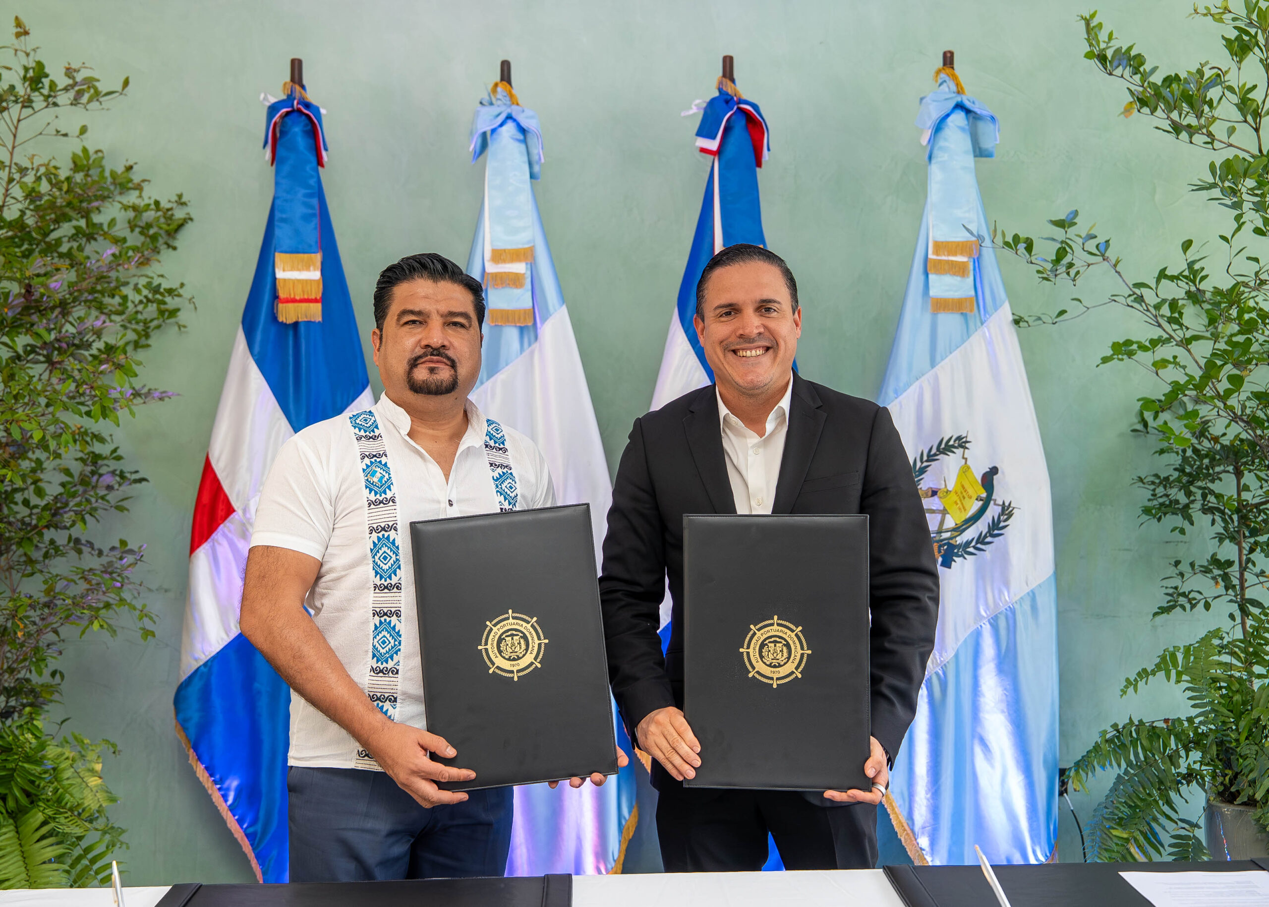 Autoridades Portuarias de República Dominicana y Guatemala firman Memorando de Entendimiento para cooperación portuaria