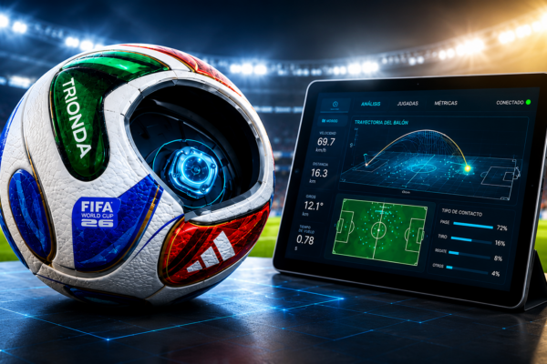 El balón inteligente del Mundial 2026