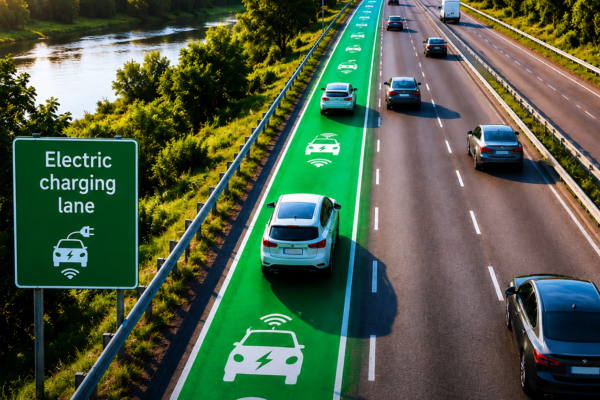 Detroit prueba el futuro de la movilidad: una carretera que carga vehículos eléctricos mientras circulan