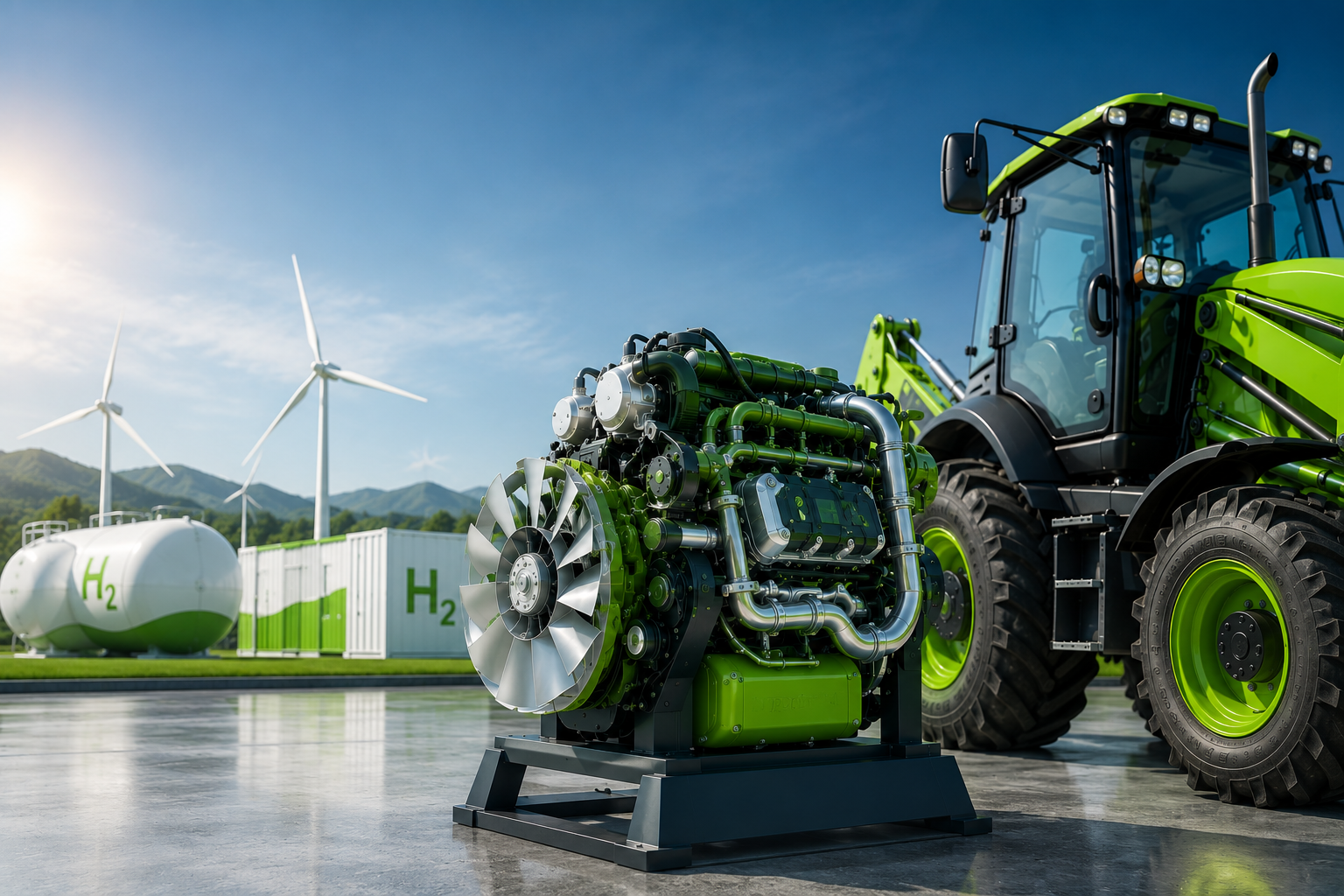 JCB Motores hidrogeno