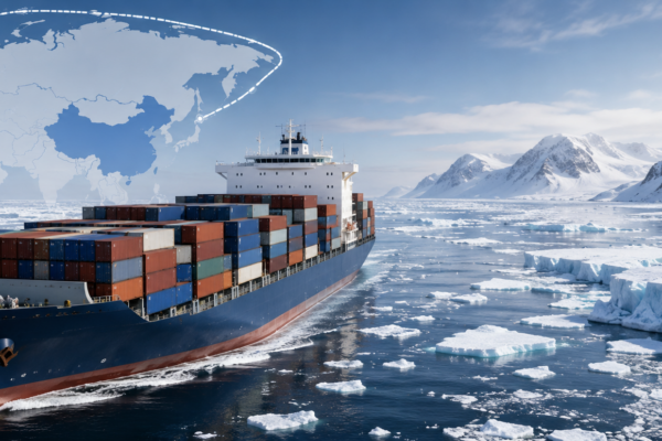 China abre servicio regular de carga por el Ártico hacia Europa