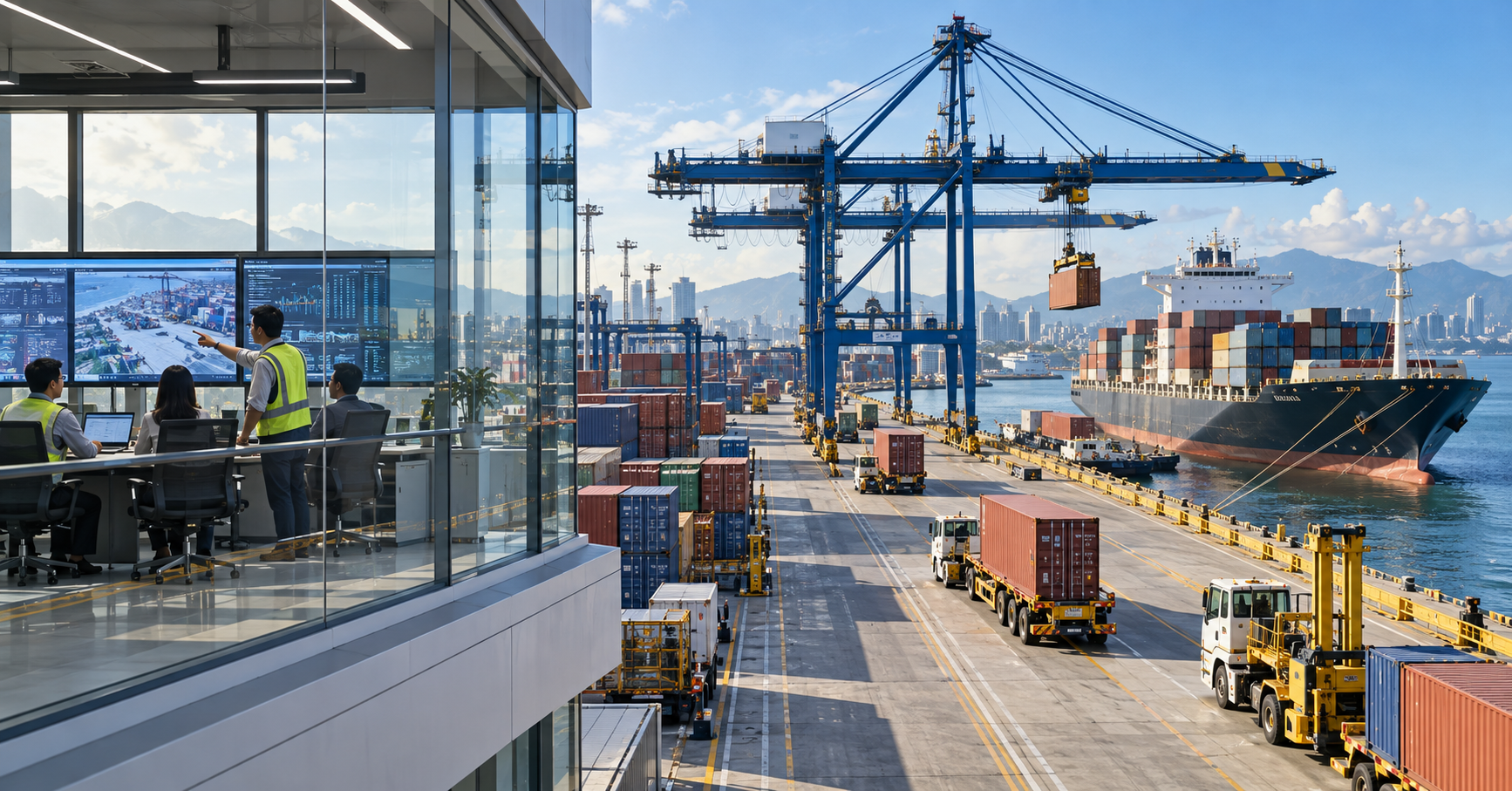 Amberes-Bruges y Filipinas trazan una hoja de ruta para modernizar puertos