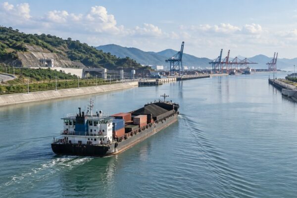 El canal Pinglu prueba su ruta y abre una nueva puerta logística entre China y el Sudeste Asiático
