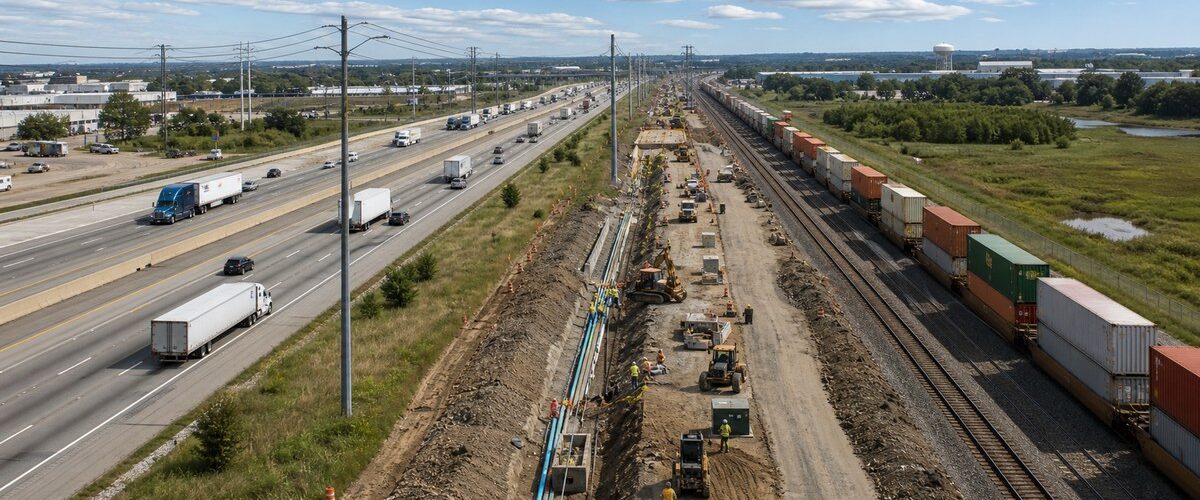 Estados Unidos quiere convertir carreteras y vías férreas en corredores multiuso