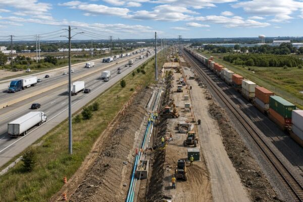 Estados Unidos quiere convertir carreteras y vías férreas en corredores multiuso