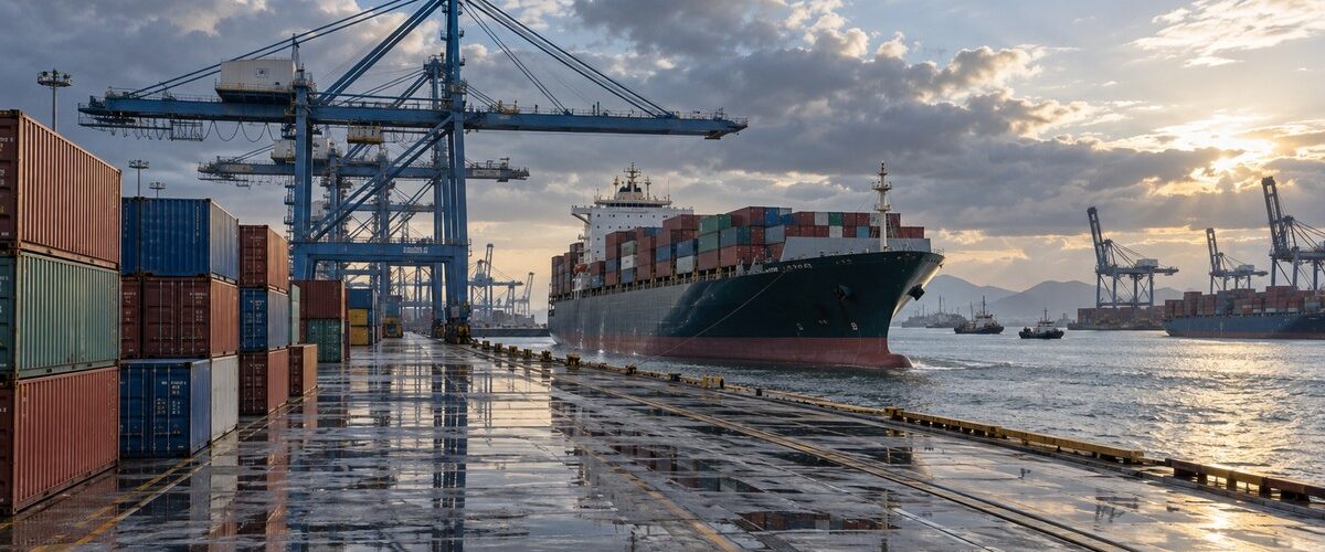 Maersk ve recuperación gradual en puertos de Asia y vigila otro posible tifón