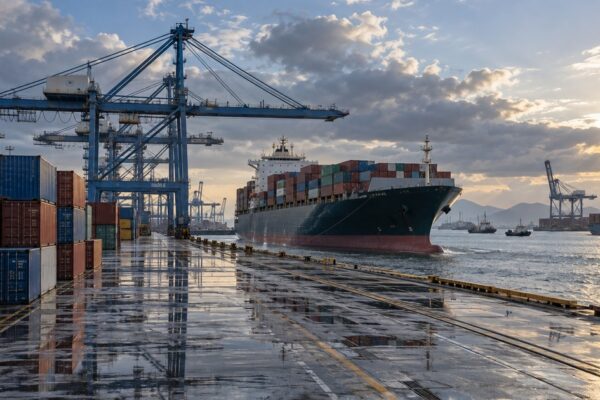 Maersk ve recuperación gradual en puertos de Asia y vigila otro posible tifón