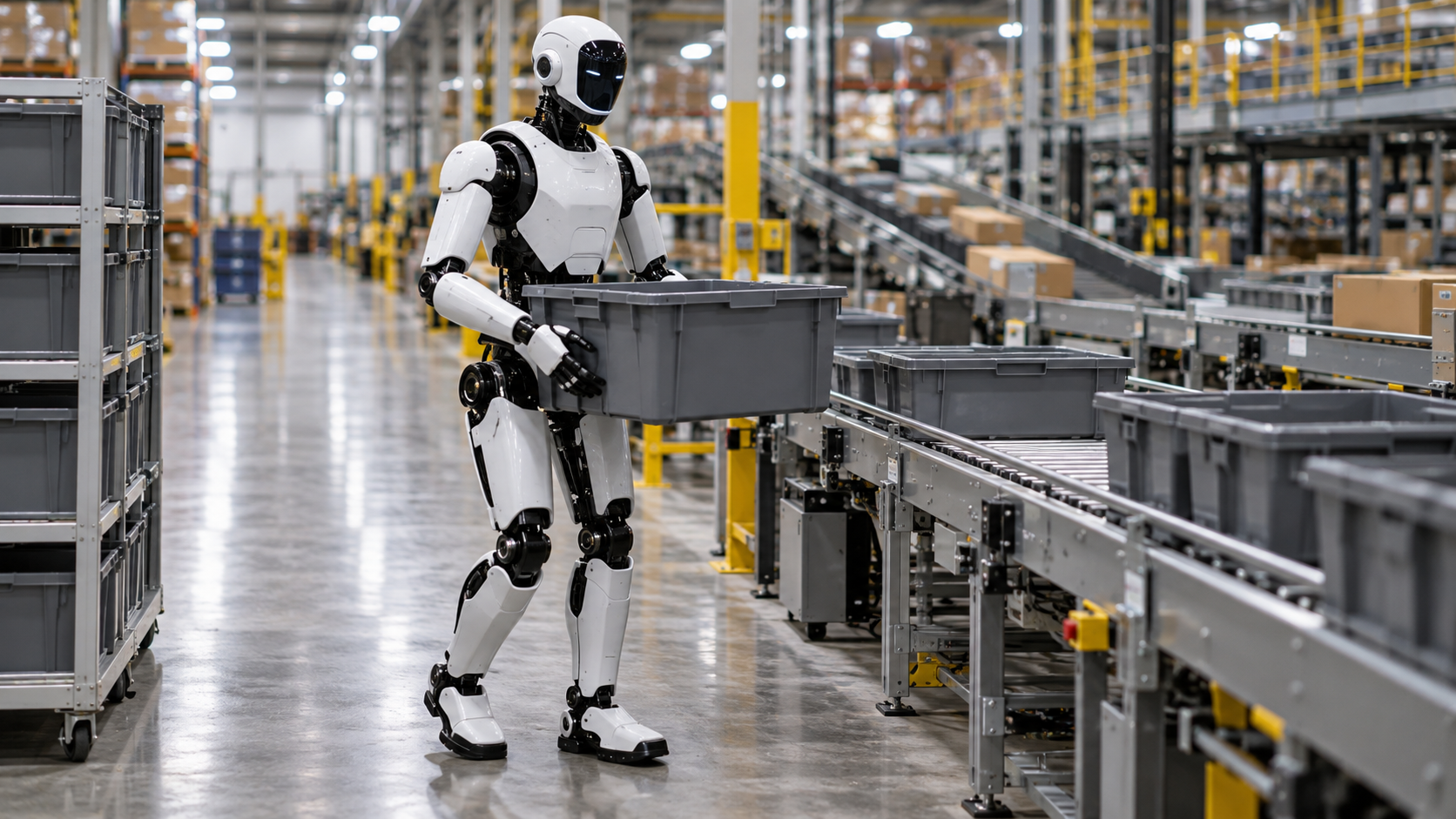 GXO ampliará el uso de robots humanoides a dos centros logísticos en Estados Unidos