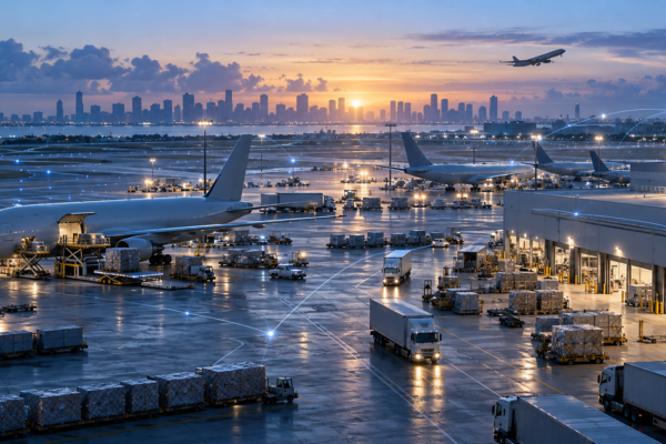 Miami convierte la coordinación digital en una nueva pieza de su sistema de carga aérea
