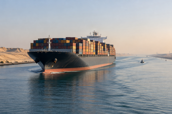 Kuehne+Nagel prevé que las navieras vuelvan gradualmente al canal de Suez en 2027