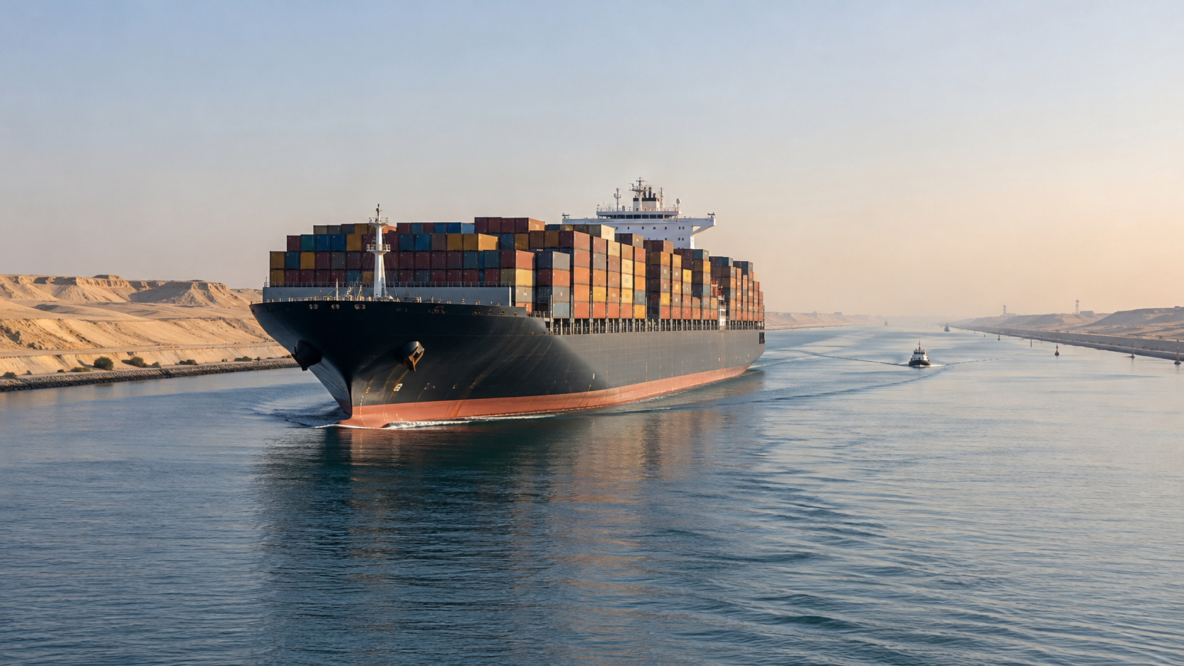 Kuehne+Nagel prevé que las navieras vuelvan gradualmente al canal de Suez en 2027