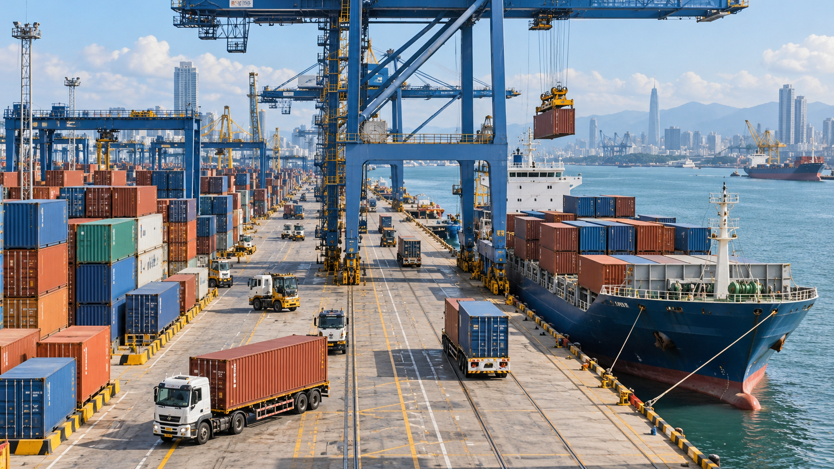 Navieras y terminales filipinas buscan acelerar la salida de contenedores en Manila y Batangas