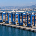 Latakia recibe seis grúas RTG para modernizar su terminal de contenedores