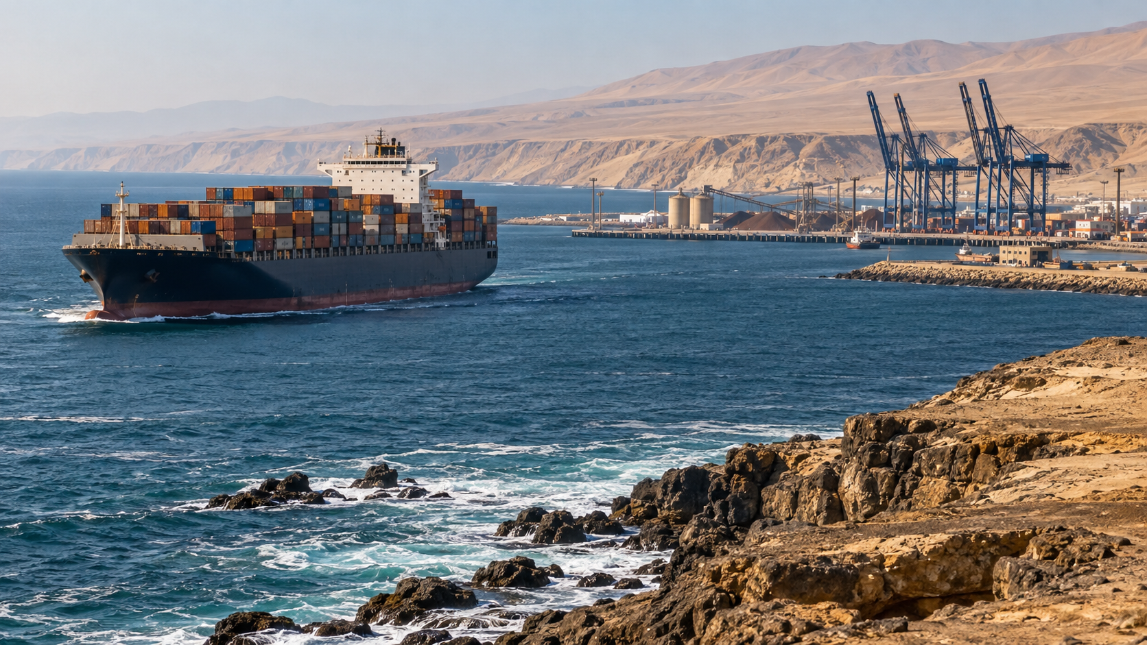 CMA CGM añadirá una escala estacional en Pisco a su servicio PAD