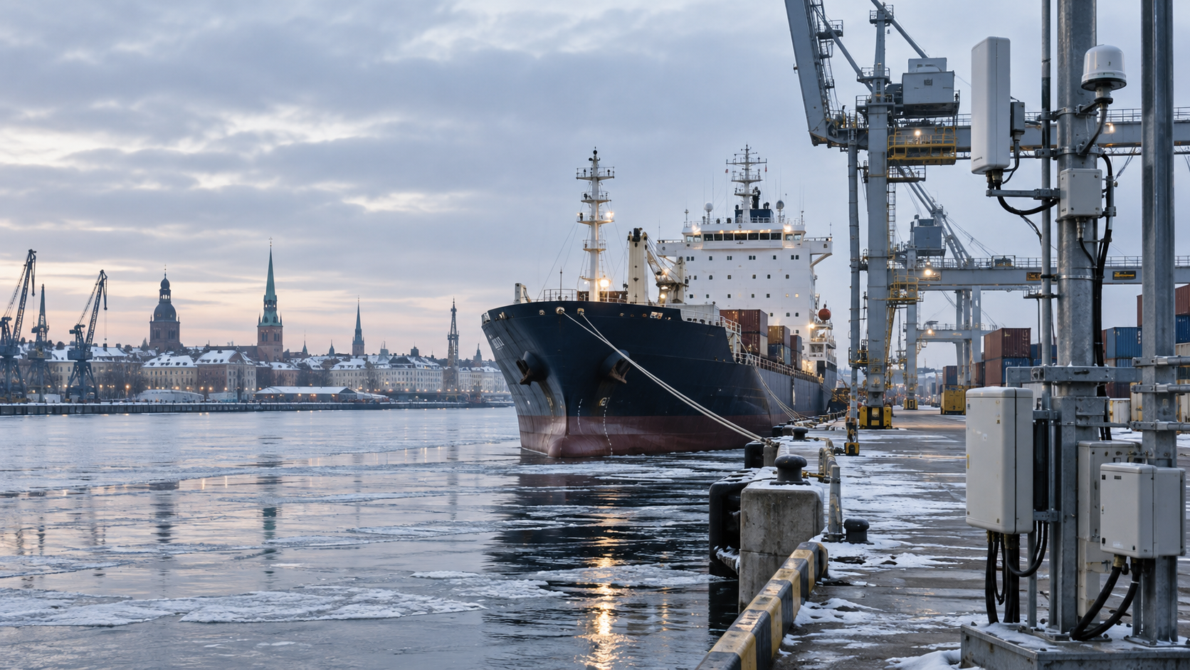 Riga probará comunicaciones marítimas resistentes a interferencias