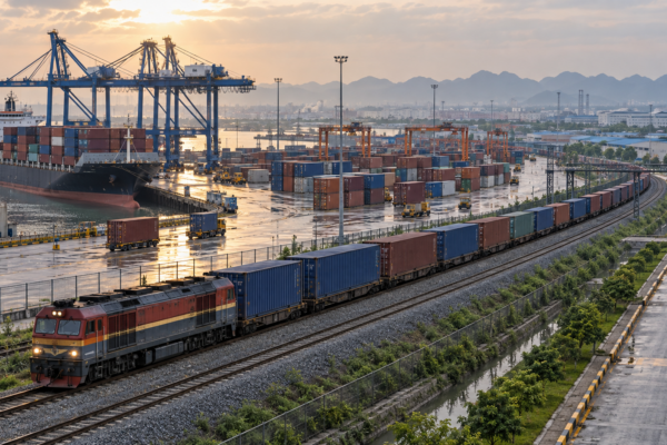 Maersk y Hateco estudiarán terminales ferroviarias de carga en el norte de Vietnam