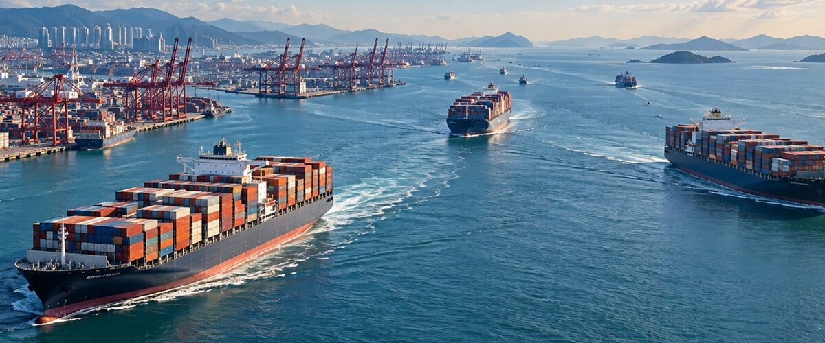 Navieras redibujan las rutas entre Asia y la costa este de Sudamérica