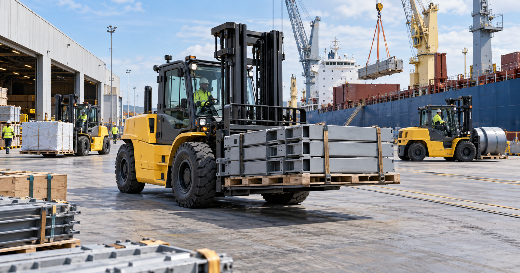 La Terminal Multipropósito de Manila incorpora 13 montacargas de 16 toneladas para elevar la disponibilidad, seguridad y velocidad de sus operaciones.